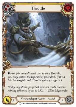 Throttle (Yellow) (Regular) - History Pack 1 (Common) [1HP-209]