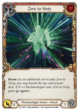 Zero to Sixty (Red) (Regular) - History Pack 1 (Common) [1HP-211]