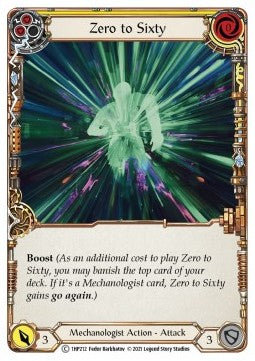 Zero to Sixty (Yellow) (Regular) - History Pack 1 (Common) [1HP-212]