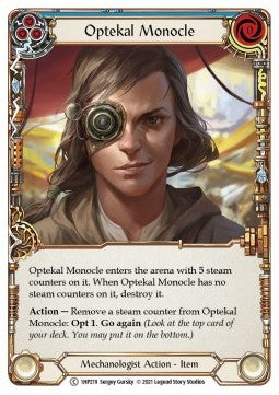 Optekal Monocle (Regular) - History Pack 1 (Common) [1HP-219]