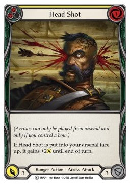 Head Shot (Yellow) (Regular) - History Pack 1 (Common) [1HP-241]