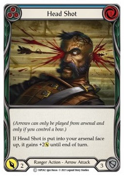 Head Shot (Blue) (Regular) - History Pack 1 (Common) [1HP-242]