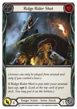 Ridge Rider Shot (Red) (Regular) - History Pack 1 (Common) [1HP-243]