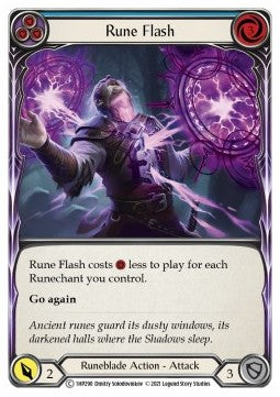 Rune Flash (Blue) (Regular) - History Pack 1 (Common) [1HP-290]