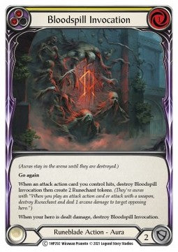Bloodspill Invocation (Yellow) (Regular) - History Pack 1 (Common) [1HP-292]
