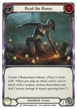 Read the Runes (Red) (Regular) - History Pack 1 (Common) [1HP-294]