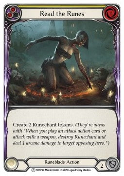 Read the Runes (Yellow) (Regular) - History Pack 1 (Common) [1HP-295]