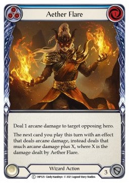 Aether Flare (Blue) (Regular) - History Pack 1 (Common) [1HP-325]