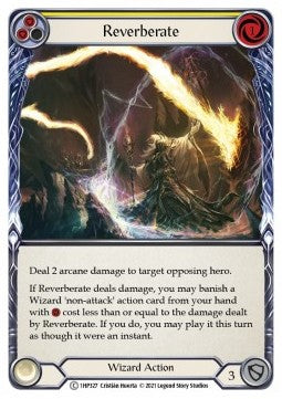 Reverberate (Yellow) (Regular) - History Pack 1 (Common) [1HP-327]
