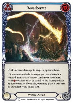 Reverberate (Blue) (Regular) - History Pack 1 (Common) [1HP-328]