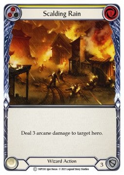 Scalding Rain (Yellow) (Regular) - History Pack 1 (Common) [1HP-330]