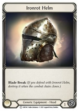 Ironrot Helm (Regular) - History Pack 1 (Common) [1HP-342]