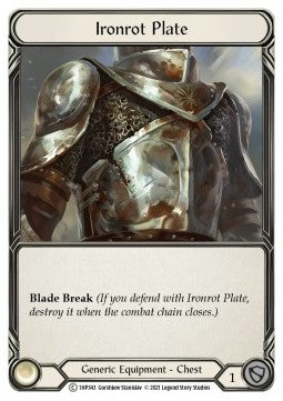Ironrot Plate (Regular) - History Pack 1 (Common) [1HP-343]
