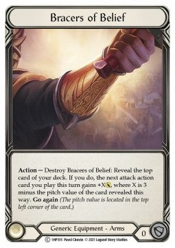 Bracers of Belief (Regular) - History Pack 1 (Common) [1HP-355]