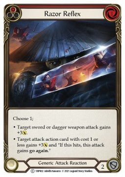 Razor Reflex (Red) (Regular) - History Pack 1 (Common) [1HP-402]