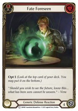 Fate Foreseen (Red) (Regular) - History Pack 1 (Common) [1HP-405]