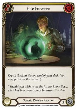 Fate Foreseen (Yellow) (Regular) - History Pack 1 (Common) [1HP-406]