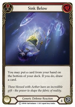Sink Below (Red) (Regular) - History Pack 1 (Common) [1HP-408]
