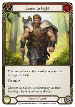Come to Fight (Red) (Regular) - History Pack 1 (Common) [1HP-414]