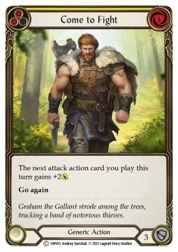Come to Fight (Yellow) (Regular) - History Pack 1 (Common) [1HP-415]