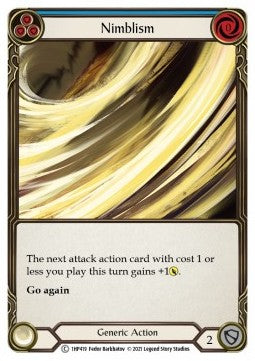Nimblism (Blue) (Regular) - History Pack 1 (Common) [1HP-419]