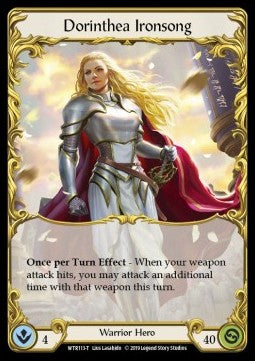 Dorinthea Ironsong // Dorinthea (Normal) - Welcome to Rathe - Alpha (Token) [WTR-A-113/114]