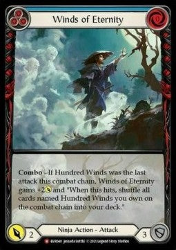 Winds of Eternity (Extended Art Rainbow Foil) - Everfest - First (Majestic) [EVR-F-040]