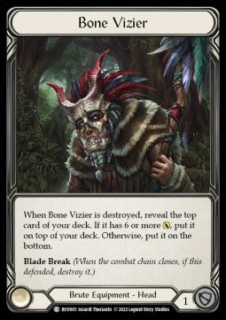 Bone Vizier (Rainbow Foil) - Classic Battles: Rhinar vs Dorinthea (Common) [DVR-RVD003]