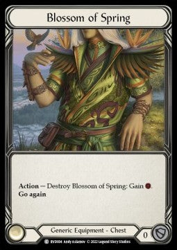 Blossom of Spring (Rainbow Foil) - Classic Battles: Rhinar vs Dorinthea (Common) [DVR-RVD004]