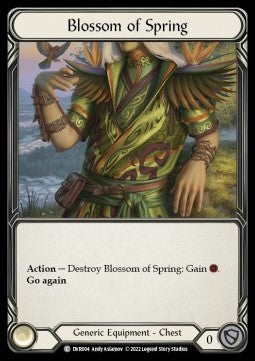Blossom of Spring (Rainbow Foil) - Classic Battles: Rhinar vs Dorinthea (Common) [DVR-DVR004]