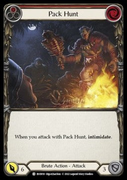 Pack Hunt (Red) (Regular) - Classic Battles: Rhinar vs Dorinthea (Common) [DVR-RVD010]