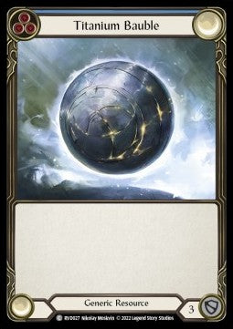 Titanium Bauble (Regular) - Classic Battles: Rhinar vs Dorinthea (Common) [DVR-RVD027]