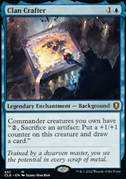 Clan Crafter (V.1) - Commander Legends: Battle for Baldur's Gate: Extras (Mythic) [XCLB-651]