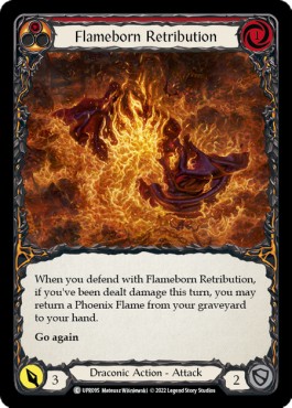 Flameborn Retribution (Regular) - Uprising (Common) [UPR-095]