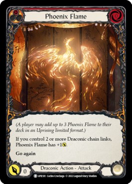 Phoenix Flame (Regular) - Uprising (Token) [UPR-101]