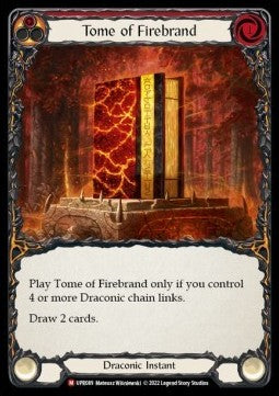 Tome of Firebrand (Regular) - Uprising (Majestic) [UPR-089]