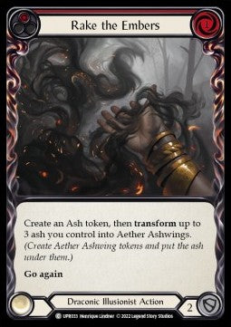 Rake the Embers (Red) (Rainbow Foil) - Uprising (Common) [UPR-033]