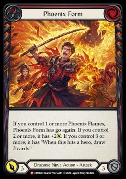 Phoenix Form (Rainbow Foil) - Uprising (Majestic) [UPR-048]
