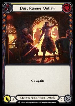 Dust Runner Outlaw (Yellow) (Rainbow Foil) - Uprising (Common) [UPR-067]