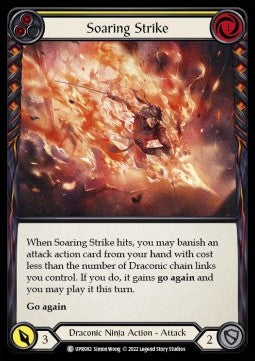 Soaring Strike (Yellow) (Rainbow Foil) - Uprising (Common) [UPR-082]