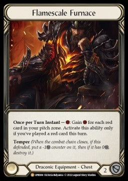 Flamescale Furnace (Rainbow Foil) - Uprising (Legendary) [UPR-084]