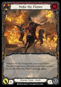 Stoke the Flames (Extended Art Rainbow Foil) - Uprising (Common) [UPR-100]
