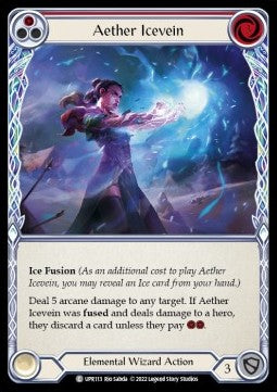 Aether Icevein (Red) (Rainbow Foil) - Uprising (Common) [UPR-113]
