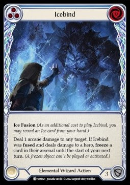 Icebind (Blue) (Rainbow Foil) - Uprising (Common) [UPR-121]