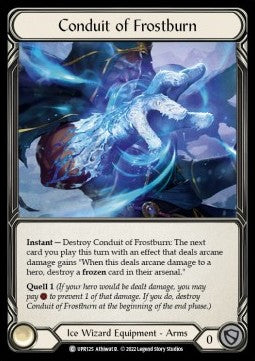 Conduit of Frostburn (Cold Foil) - Uprising (Common) [UPR-125]