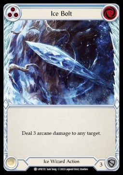Ice Bolt (Blue) (Rainbow Foil) - Uprising (Common) [UPR-135]