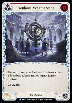 Isenhowl Weathervane (Red) (Rainbow Foil) - Uprising (Rare) [UPR-141]