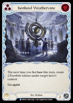 Isenhowl Weathervane (Blue) (Regular) - Uprising (Rare) [UPR-143]