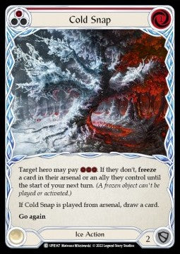 Cold Snap (Red) (Rainbow Foil) - Uprising (Common) [UPR-147]
