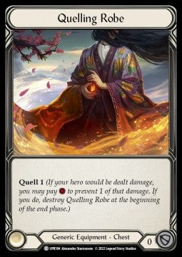 Quelling Robe (Rainbow Foil) - Uprising (Common) [UPR-184]